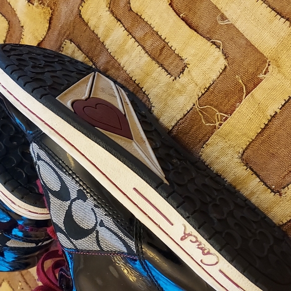 Coach Signature sneakers, black with Ted trim - Picture 5 of 6